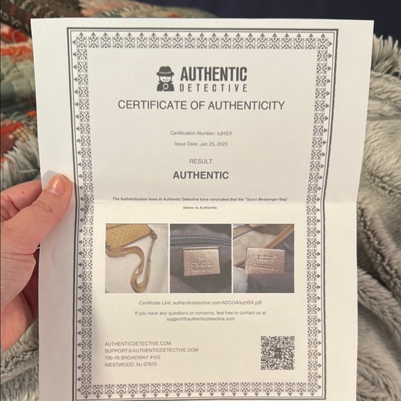 Gucci Messenger Bag with COA and dust bag. - Picture 12 of 12